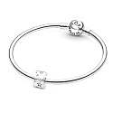 Charms Sterling Silber 925 Sterne und Galaxien, Stopper, Clip Perle für Armband Universum