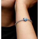 Sterling Silber 925 Graduation - Blaues Graduation Herz 2023, Graduate Bead Bracelet