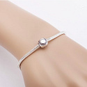 Charme Sterling Silber 925 I Love Baseball Texas Rangers Ball, Perle auf Armband Sport