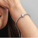 Charms Sterling Silber 925 Sterne und Galaxien, Stopper, Clip Perle für Armband Universum