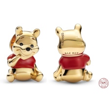 Sterling Silber 925 Disney Winnie the Pooh, Perle für Armband