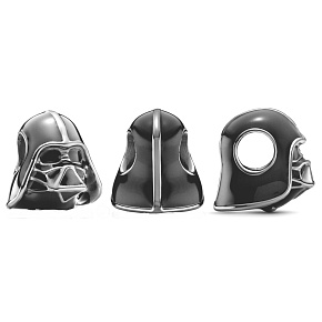 Charme Sterling Silber 925 Marvel Star Wars Darth Vader, Perle für Armband Charme Sterling Silber 925 Marvel Star Wars Darth Vader, Perle für Armband