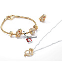 Charme Sterling Silber 925 Chinesisch Jahr des Drachen, Perle auf Armband Zeichen