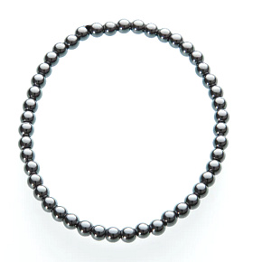 Hämatit-Armband elastischer Naturstein, Kugel 4 mm / 21 - 22 cm, für Männer, gesunder Blutstein Hämatit-Armband elastischer Naturstein, Kugel 4 mm / 21 - 22 cm, für Männer, gesunder Blutstein