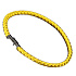 Lanový Magnetický náramek – žlutý 20,5 cm x 4 mm, unisex