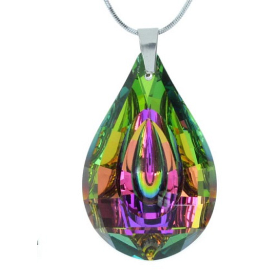 Magische gebrochene Träne, ich bin nicht nur ein Juwel 5 x 3,5 cm