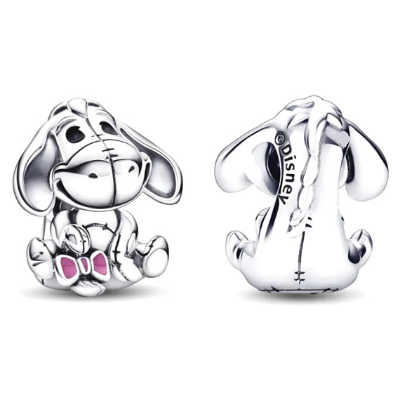 Sterling Silber 925 Disney Winnie the Pooh - Eeyore, Perle für Armband