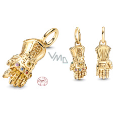 Charme Sterling Silber 925 Marvel The Avengers, Infinity Gauntlet, Armband Anhänger Charme Sterling Silber 925 Marvel The Avengers, Infinity Gauntlet, Armband Anhänger