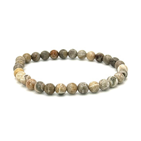 Celestin Chrysantheme Armband elastisch Naturstein, Kugel 6 mm / 16 - 17 cm Celestin Chrysantheme Armband elastisch Naturstein, Kugel 6 mm / 16 - 17 cm