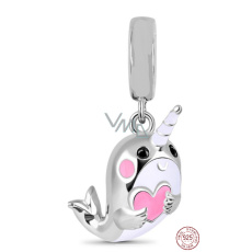 Charms Sterling Silber 925 Nerval Einhorn, Tierarmband-Anhänger Charms Sterling Silber 925 Nerval Einhorn, Tierarmband-Anhänger