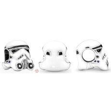 Charms Sterling Silber 925 Marvel Star Wars Helm Stormtrooper, Armband Perle
