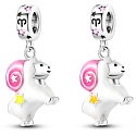 Sterling Silber 925 Luminous - Tierkreiszeichen Widder, Armband-Anhänger