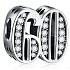 Charme Sterling Silber 925 60 Jahrestag, Perle auf Armband