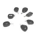 Turmalin / Skoryl Troml-Anhänger Naturstein, 2,2-3 cm, 1 Stück, Hüter der guten Laune