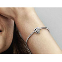 Charms Sterling Silber 925 Marvel Guardians of the Galaxy, Rocket Raccoon und Groot's Emblem, Armband Perle