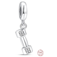 Sterling Silber 925 Gymnastik, China, Glücksarmband-Anhänger