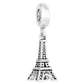 Sterling Silber 925 Paris Eiffelturm, Reise-Armband Anhänger