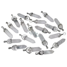 Kristall Pendel sechseckiger Anhänger Naturstein 41 x 13 mm, handgeschnitzt, Stein der Steine 1 Stück Kristall Pendel sechseckiger Anhänger Naturstein 41 x 13 mm, handgeschnitzt, Stein der Steine 1 Stück