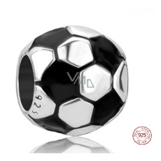Charme Sterling Silber 925 Fußball, Perle auf Armband Sport Charme Sterling Silber 925 Fußball, Perle auf Armband Sport