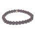 Granat-Armband elastisch Naturstein, Kugel 6 mm / 16 - 17 cm, Stein des Feuers, der Liebe