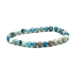 Larimar-Armband elastischer Naturstein, Kugel 6 mm / 16 - 17 cm, Stein des mythischen Atlantis
