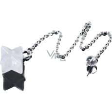 Kristall Merkaba Pendel Naturstein-Anhänger 21 x 21 x 21 mm, Natursteine Kristall Merkaba Pendel Naturstein-Anhänger 21 x 21 x 21 mm, Natursteine