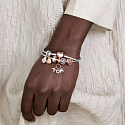 Charms Sterling Silber 925 Infinite Glow, Freundschaftsarmband Perle