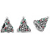 Sterling Silber 925 Glitzernder Weihnachtsbaum Silber, Weihnachtsarmband Perle