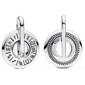Charm Sterling Silber 925 Zodiac - Mini Medaillon, Armband Anhänger