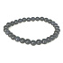 Saphirarmband elastischer Naturstein, Kugel 6 mm / 16 - 17 cm, Stein der Weisheit, Wahrheit und Intuition