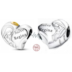 Sterling Silber 925 Religiöse Charms Jungfrau Maria, Ave Maria, Perle für Armband Religion Sterling Silber 925 Religiöse Charms Jungfrau Maria, Ave Maria, Perle für Armband Religion