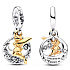 Charme Sterling Silber 925 Disney 100. anniversary Tinker Bell Starry Night - Freuen Sie sich auf die Rückkehr ins Nimmerland, Armbandanhänger