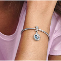 Charm Sterling Silber 925 Disney Ice Kingdom Elsa Anhänger Armband Film