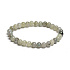 Labradorit Armband elastisch Naturstein, Kugel 6 mm / 16 - 17 cm, Stein der Wandlung