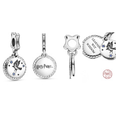 Sterling Silber 925 Harry Potter - Ravenscar + Zirkonia, 2in1 Anhänger für Armband Sterling Silber 925 Harry Potter - Ravenscar + Zirkonia, 2in1 Anhänger für Armband