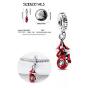 Charme Sterling Silber 925 Marvel Spiderman, Armband Anhänger