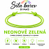 Šňůrkový náramek Síla barev – Neonově zelená | Symbol energie, originality a odvahy | nastavitelný 16 - 30 cm