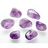 Amethyst Getrommelter Naturstein, ca. 2 cm, 5-10g, 1 Stück, Stein der Könige und Bischöfe