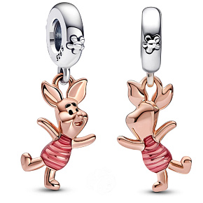 Charms Sterling Silber 925 Disney Winnie the Pooh - Ferkel, Armband Anhänger Charms Sterling Silber 925 Disney Winnie the Pooh - Ferkel, Armband Anhänger