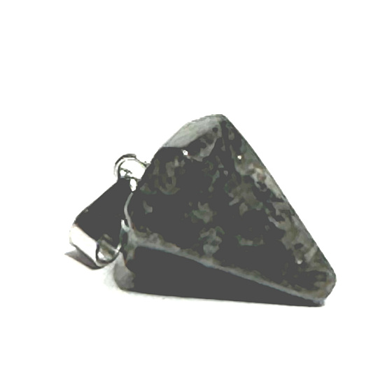 Labradorit dunkel Pendel Naturstein 2,2 cm, Stein der Wandlung