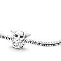 Charme Sterling Silber 925 Marvel Star Wars Das Kind Baby Yoda, Perle auf Armband Film
