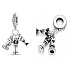 Charm Schach – König, Königin und Turm | Anhänger für Armband, Symbol für Strategie und Sieg, Interessen