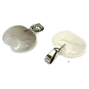 Kristall Apfel der Erkenntnis Anhänger Naturstein 1,5 cm, Stein der Steine