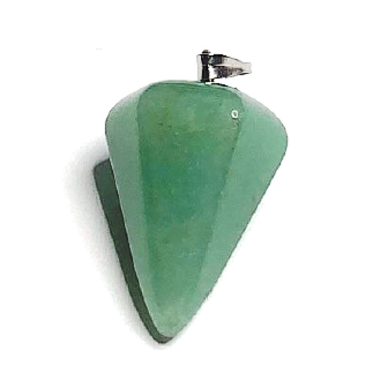 Avanturin grün Sideric Pendel Naturstein 2,2 cm, Glücksstein