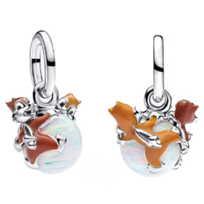 Charm Disney Rychlá rota, Chip & Dale, přívěsek na náramek film Charm Disney Rychlá rota, Chip & Dale, přívěsek na náramek film