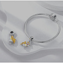 Sterling Silber 925 Luminous - Sternzeichen Jungfrau, Armband-Anhänger