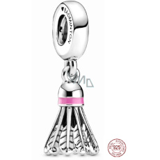 Sterling Silber 925 I love Badminton - Badminton Ball, Armband Anhänger Sport Sterling Silber 925 I love Badminton - Badminton Ball, Armband Anhänger Sport