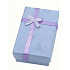 Geschenkbox mit Schmuckschwamm und Schleife hellblau 8 x 4 x 2,5 cm 1 Stück