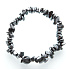 Hämatit Armband elastisch gehackter Naturstein 19 cm, gesunder Blutstein