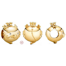 Charm Sterling Silber 925 Drache ist das fünfte Tier im 12-Jahres-Zyklus des chinesischen Tierkreises, Perle für Armband